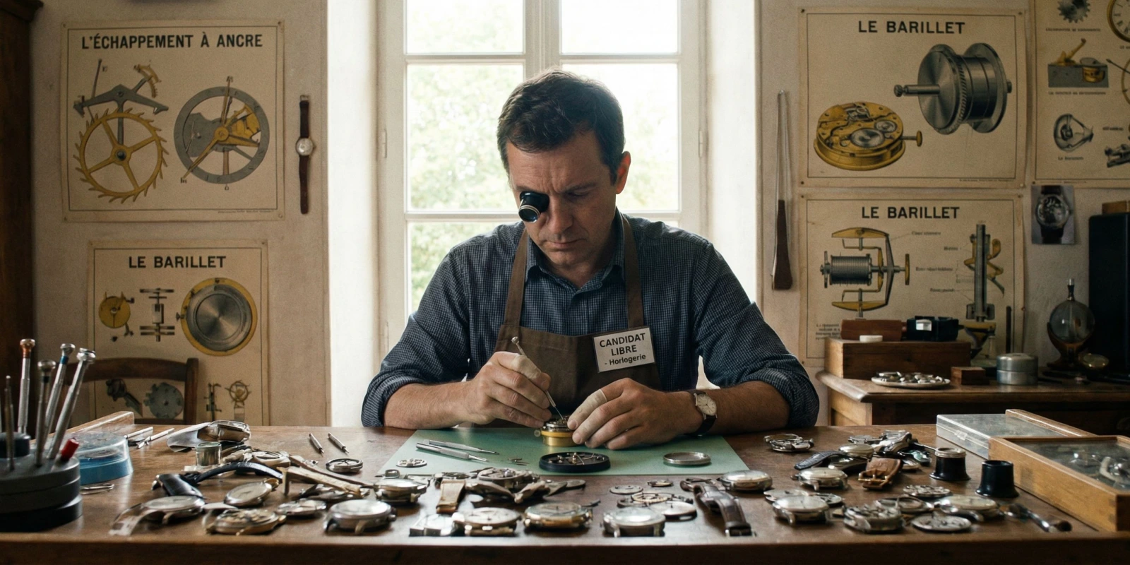 Passer le CAP Horlogerie en Candidat Libre : Mode d'Emploi 2026