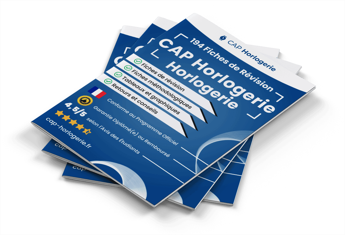 194 Fiches de Révision pour le CAP Horlogerie